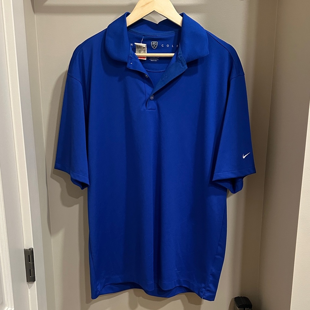 Nike Men's Bold Blue Polo Shirt